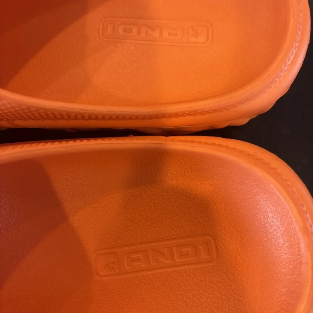 And1 Orange Slides Size 6 Orange